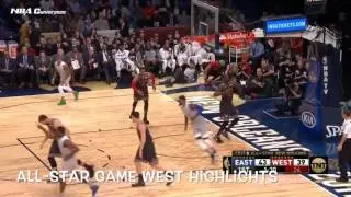 23system WEST All Star GAME HIGHLIGHTS!!!