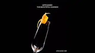 BEAUTIFUL ORANGE PEEL GARNISH #tarararara #trumpet #shorts #viralvideo #orangepeel #garnish #zhaolei