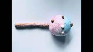 Cake pop Air-dry clay