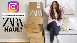 МОИ ПОДПИСЧИКИ В INSTAGRAM ВЫБИРАЮТ МОЮ ПОКУПКУ ИЗ ZARA! ПРИМЕРКА ОСЕНЬ/ЗИМА 2020 | Лорен Пелетье