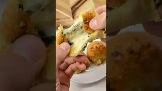 Crispy Parmesan Cream Filled Tuscan Balls 😋🙌🔥