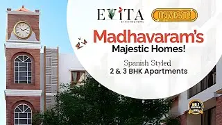 Hi Living Evita Homes | 98840 35958 | Luxurious 2 & 3 BHK Flats for Sale in Madhavaram, Chennai