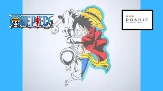 Coloring Luffy | One Piece | Roshie Coloring Pages