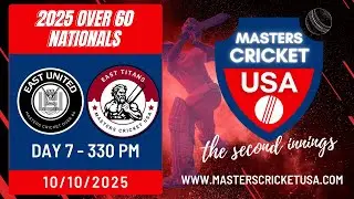 Game 2 | MCUSA Over 60 Nationals | United vs Titans | 3:30PM | Oct 10 2025 | Dallas