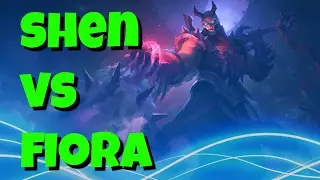 Shen vs Fiora Season 7 - Shen Main