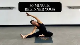 Slow + Strong Beginner Yoga | 30-Min Full Body Stretch & Flow