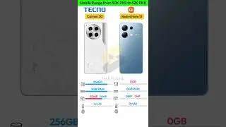 Tecno Camon 30 Vs Redmi Note 13 Specification Comparison  Techno Vs Xiaomi