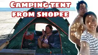Set Up | Unboxing | Affordable camping tent from shopee
