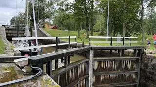 En husbilshelg i Töreboda med cykeltur längs Göta Kanal