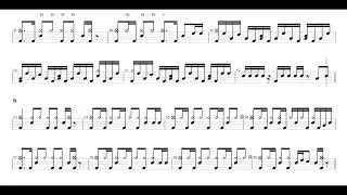Alter Bridge- Metalingus | Drum Score, Drum Sheet Music