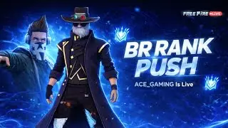 🔴BR RANK PUSH IN MOBILE LOBBY || ACE_GAMING IS LIVE