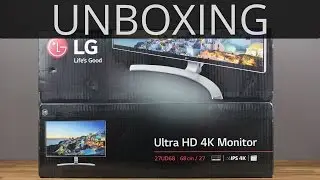 LG 27UD68 IPS 4K Monitor with FreeSync Unboxing | TechCentury