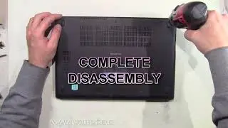 Dell Latitude 5480 Complete Take Apart Disassembly Nothing Left Out