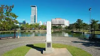 BLUMENAU - PARQUE RAMIRO E VILA GERMANICA VISTO DE CIMA