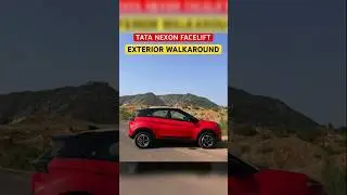 Candy red nexon exterior Walkaround #nexon2024