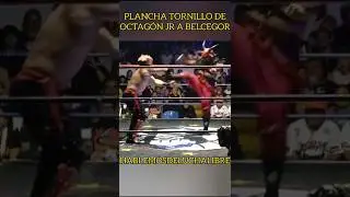PLANCHA TORNILLO DE OCTAG&Oacute;N JR A BELCEG0R - #luchalibre #highlights #wrestling #shorts #deportes