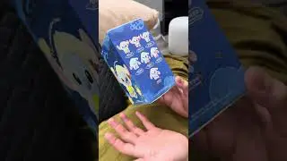 Unboxing stitch eats something before sleep! #miniso #disney #stitch