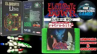 Unboxing & Overview of Eliminate Down by Retro-bit