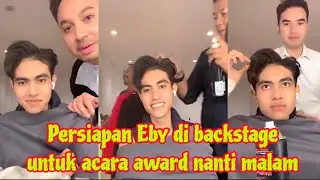 Persiapan EBY Da5 sore hari ini di acara award nanti malam