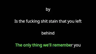 Red Handed Denial - Eat Glass Karaoke