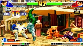 [KOF]The king of Fighters 98:Dreams Match Never Ends {Team Robert}arcade offline gameplay_4K 60FPS