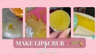 MAKE PINEAPPLE LIPSCRUB W ME 💋🌱🍍 Homemade 🫶🏽