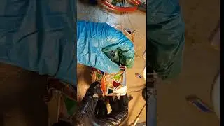 Making of 3D #stainedglass house ornament 🤩 #tutorial