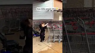 how little people shop🥴