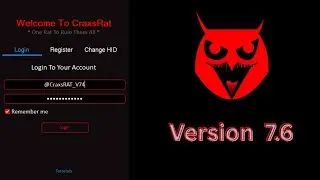 CraxsRat 7.6 CraxsRAT version 7.6 craxs rat V7.6