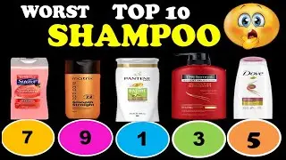 10 Bad Shampoo Brands You Should Avoid If You Love Your Hair - WORST SHAMPOO BARND TOP 10