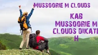 Mussoorie m clouds se cover village Sainji (corn village)