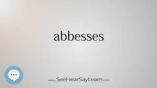abbesses (Every English Word Pronounced) 📕🔊🗣️😎✅
