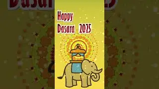 Dasara 2025, Dasara Status, Wishes, Animation, Happy Dasara Video