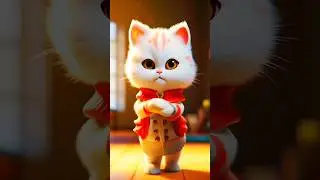 Cat Dance Performance 🎶||#shorts #youtubeshorts #cat #catdance