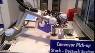 Universal Robot's distributor GI India Automation at the Industrial Exhibition IMTEX 2015 in India