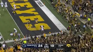 Kaden Wetjen Gives Iowa a ONE-POINT LEAD vs. Penn State | 10/18/25