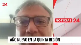 Delegado presidencial de Valparaíso aborda preparativos para Año Nuevo | 24 Horas TVN Chile