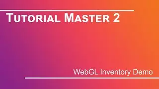 Tutorial Master 2 - Inventory Demo