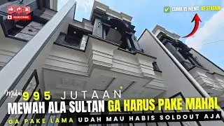 RUMAH MEWAH KLASIK CANTIK DI DEPOK DEKAT STASIUN DEKAT ALUN-ALUN