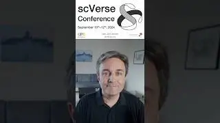 scVerse Conference on single-cell data analysis #shorts