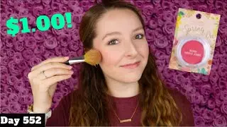 THE COLOR WORKSHOP SPRING ON BLUSH REVIEW | DOLLAR TREE MAKEUP