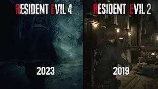 Resident Evil 4 Remake vs Resident Evil 2 Remake | Detail Comparison