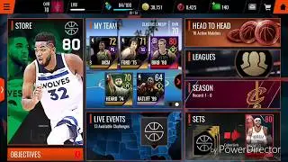 NBA LIVE MOBILE 18:Weekly Pack Opening & Crossroad D.Wade Gameplay