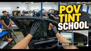 2.6 | Осмотр и чистка тонировки стёкол | Школа тонировки POV