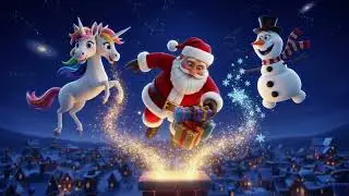 Unicorn Saves Christmas! Santa & Snowman Rescue
