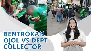Wiki Trends - Bentrokan Pengemudi Ojek Online VS Dept Collector di Yogyakarta