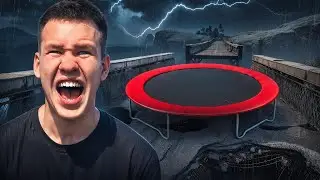 Поставил Батут на Заброшенном Мосту!