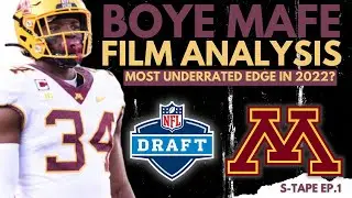 Minnesota Edge Boye Mafe Film Analysis: Most Underrated Edge in the 2022 Class? | S-Tape Episode 1