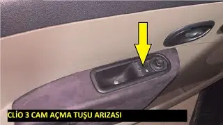 Renault Cam Açma Tuşu Arızası Çözümü / Işıklandırma Kısık Yanma Problemi
