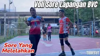 VOLI SORE BVC | SORE YANG MELELAHKAN#voliindonesia#volisore#volikampung#viral#volleyball#voli#volley